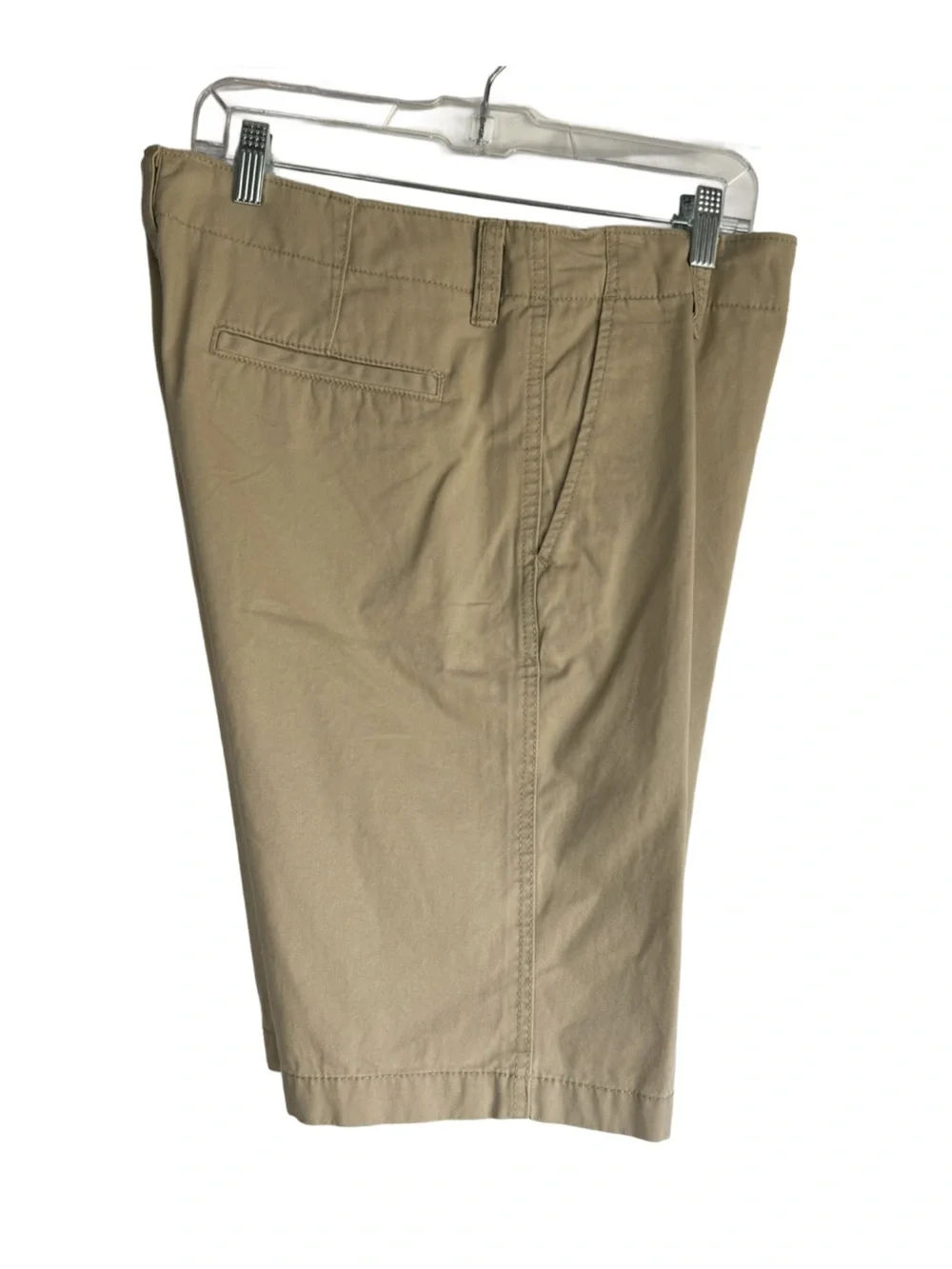 Old Navy Tan Lived-In Straight Flat Front 10” Seam Shorts Men’s Size 34 NWT